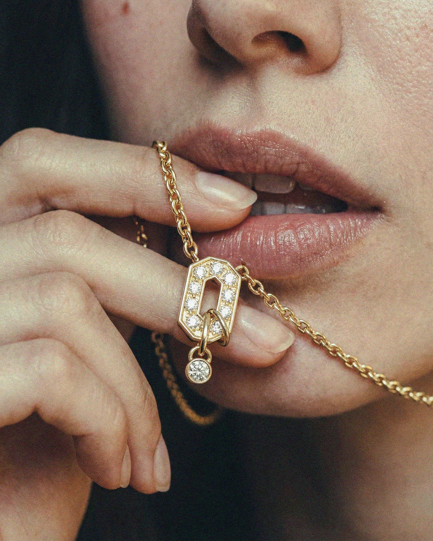 Collier My Way - Or Jaune & Diamants
