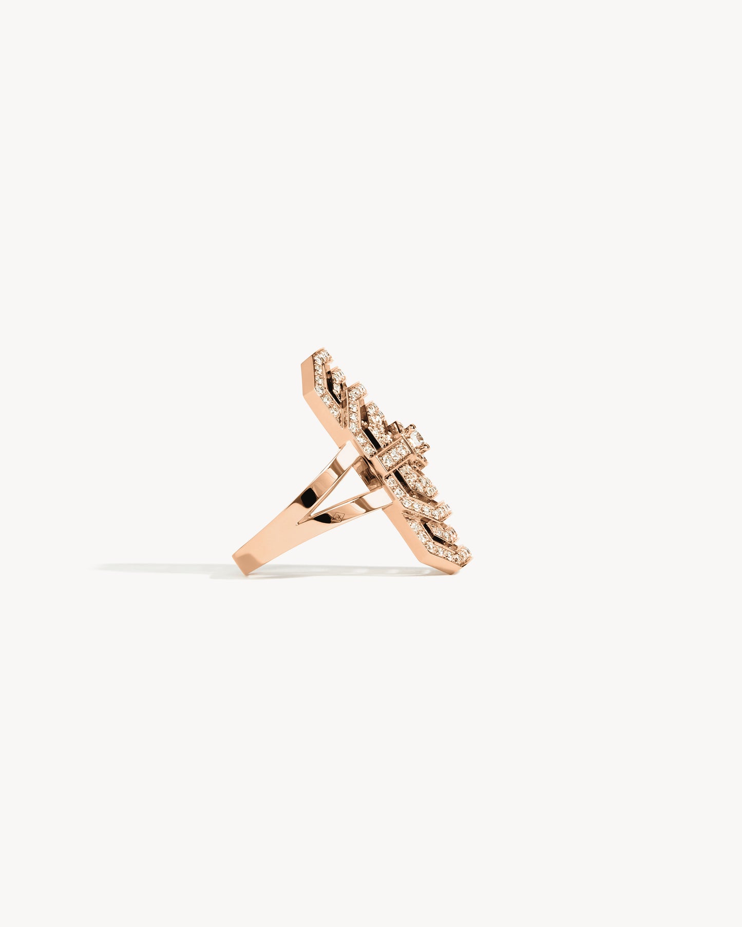 Bague My Way - Or Rose & Diamants