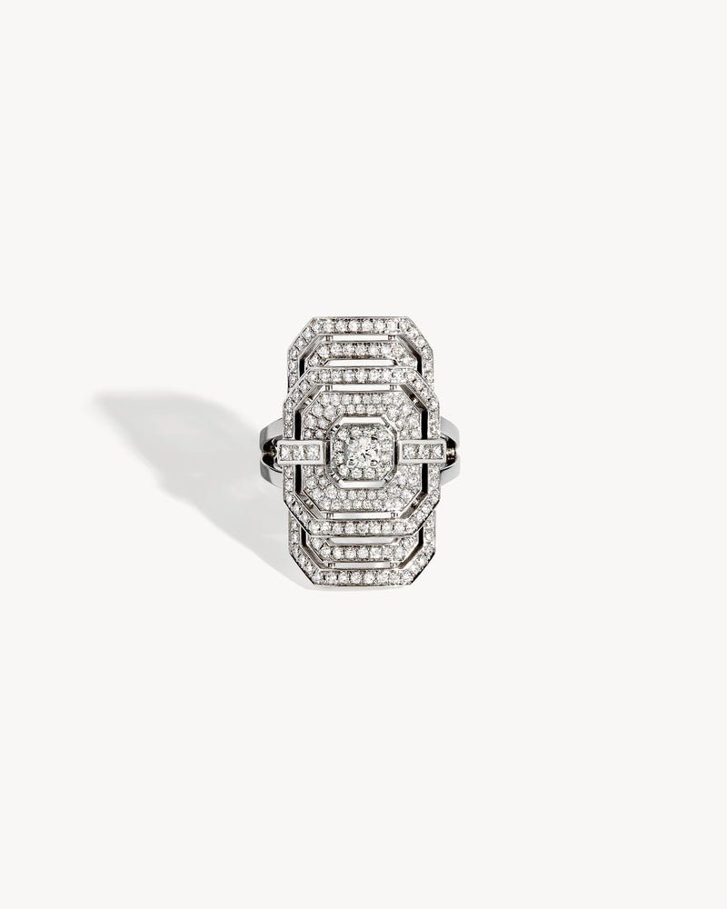 My Way Ring - White Gold & Diamonds - Image 1