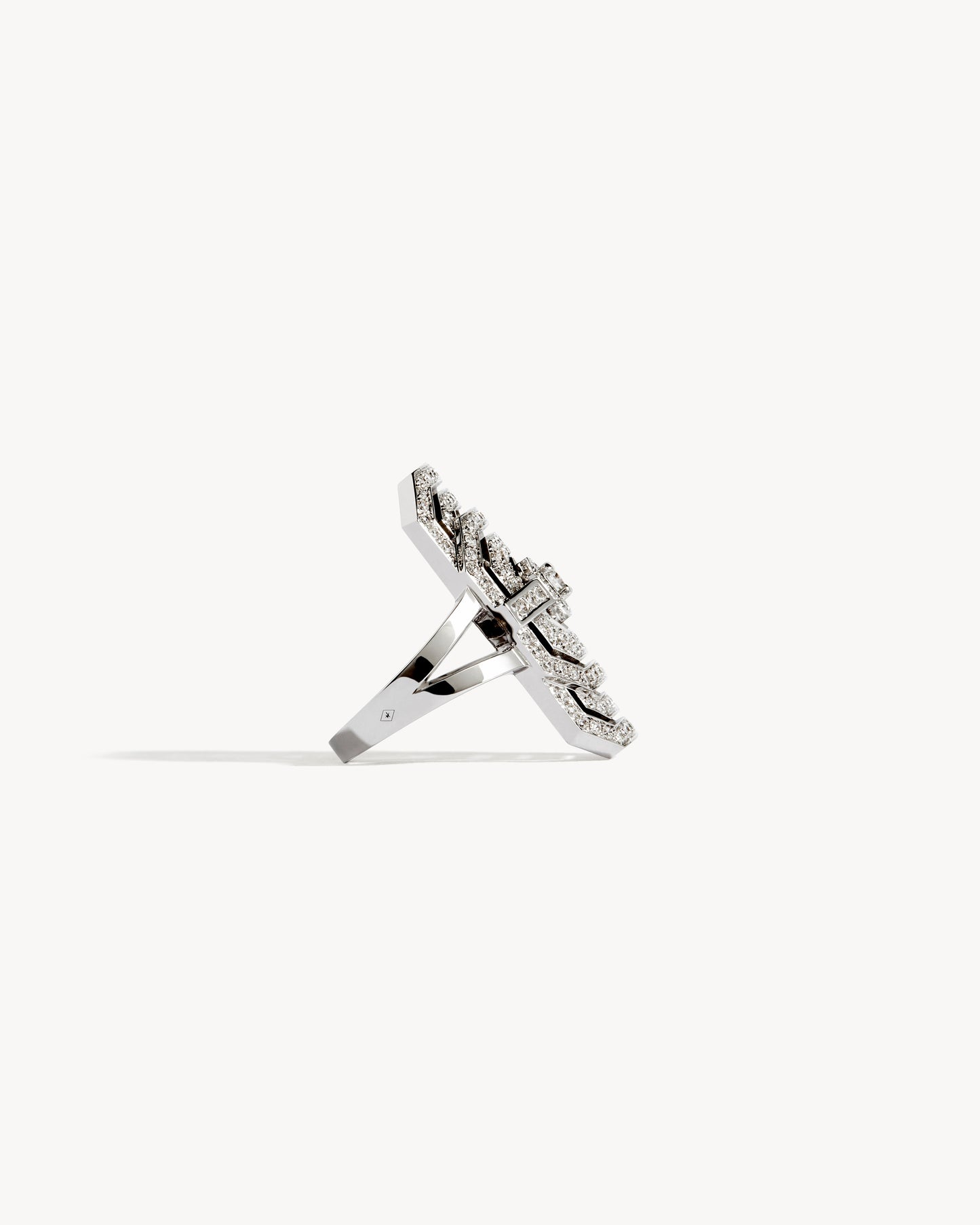 My Way Ring - White Gold & Diamonds