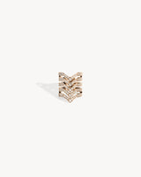 Stairway 5 Rows Ring - Pink Gold & Diamonds
