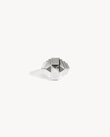 Bague Rockaway Mini Pyramide - Argent