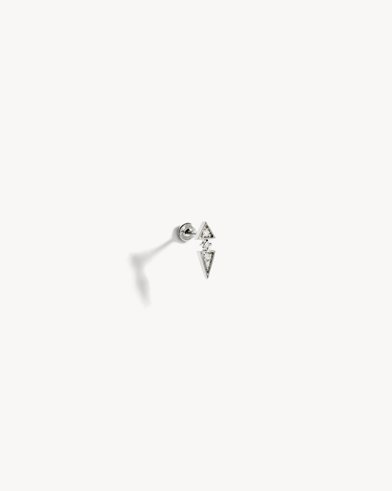 Piercing Anyway Pic - Or Blanc & Diamants - Image 3
