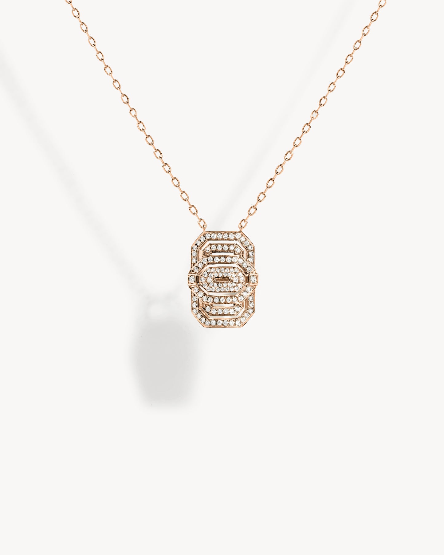 Collier Petite My Way - Or Rose & Diamants