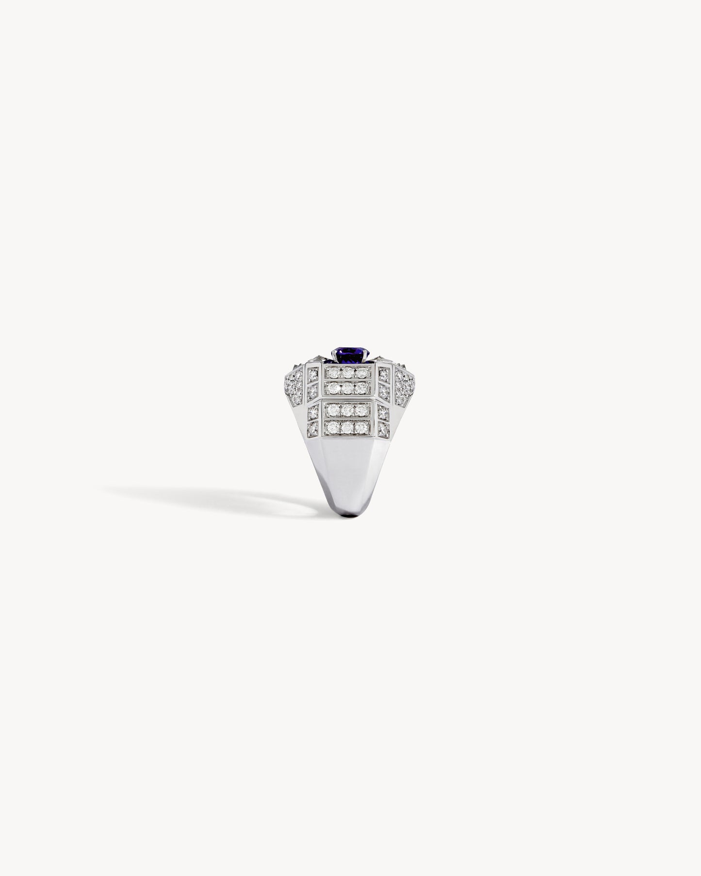 Bague Meaningful - Argent, Tanzanite & Diamants