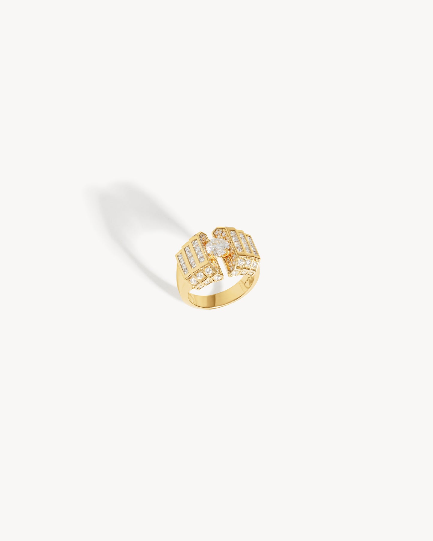 Meaningful Ring - Yellow Gold & Diamonds