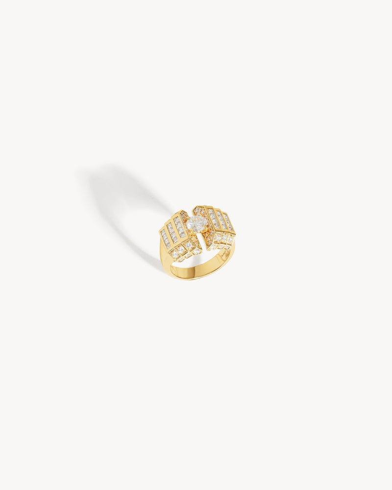 Meaningful Ring - Yellow Gold & Diamonds - Image 2