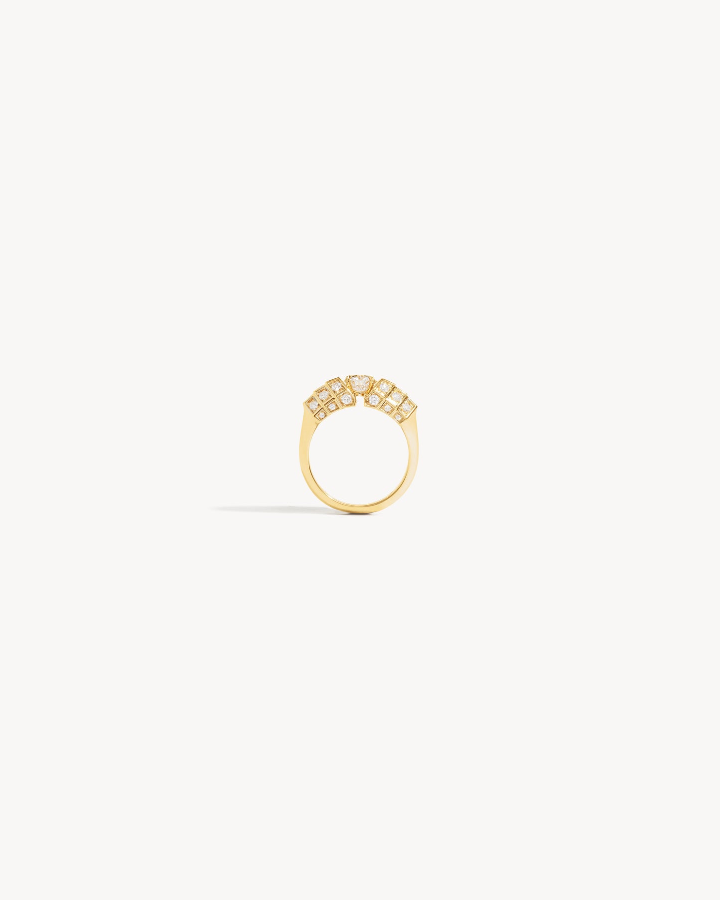 Meaningful Ring - Yellow Gold & Diamonds