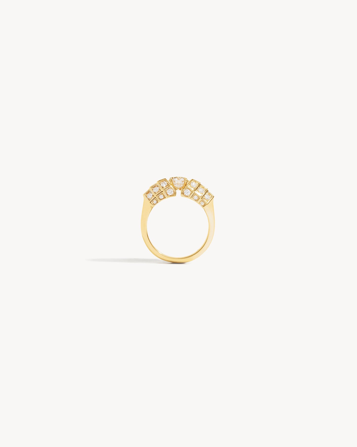 Meaningful Ring - Yellow Gold & Diamonds
