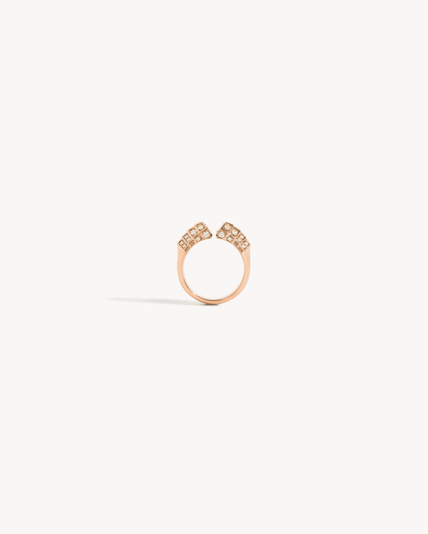 Meaningful Ring - Pink Gold & Diamonds