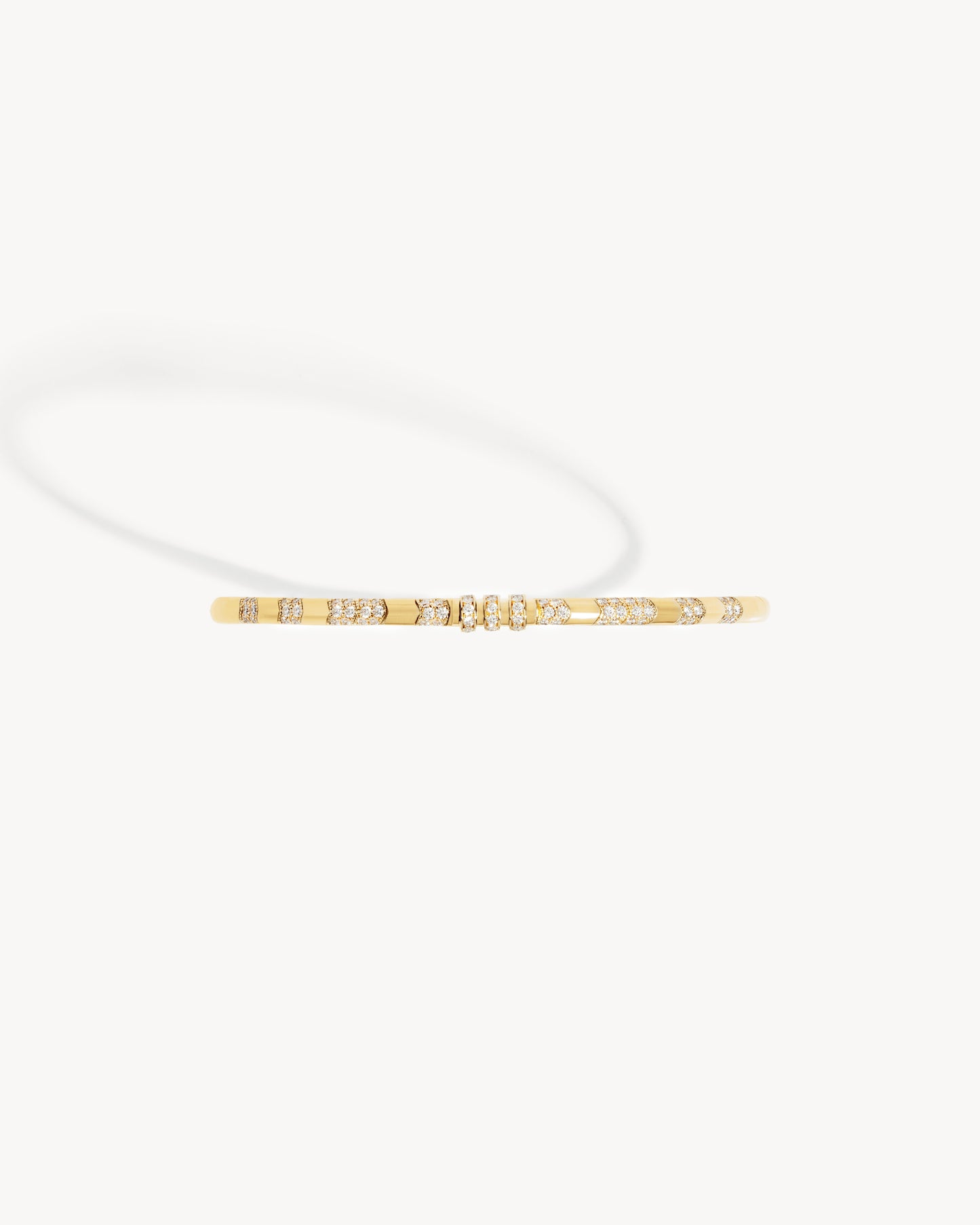 Reptile Bracelet - Yellow Gold & Diamonds