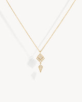 Stairway Necklace - Yellow Gold & Diamonds