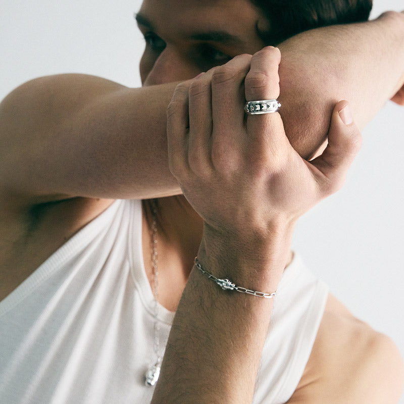 Bracelet Rockaway Spinner - Argent - Image 3