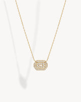 Mini My Way Necklace - Yellow Gold & Diamonds