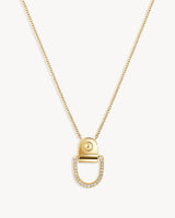 Collier Rivet M - Or Jaune & Diamants