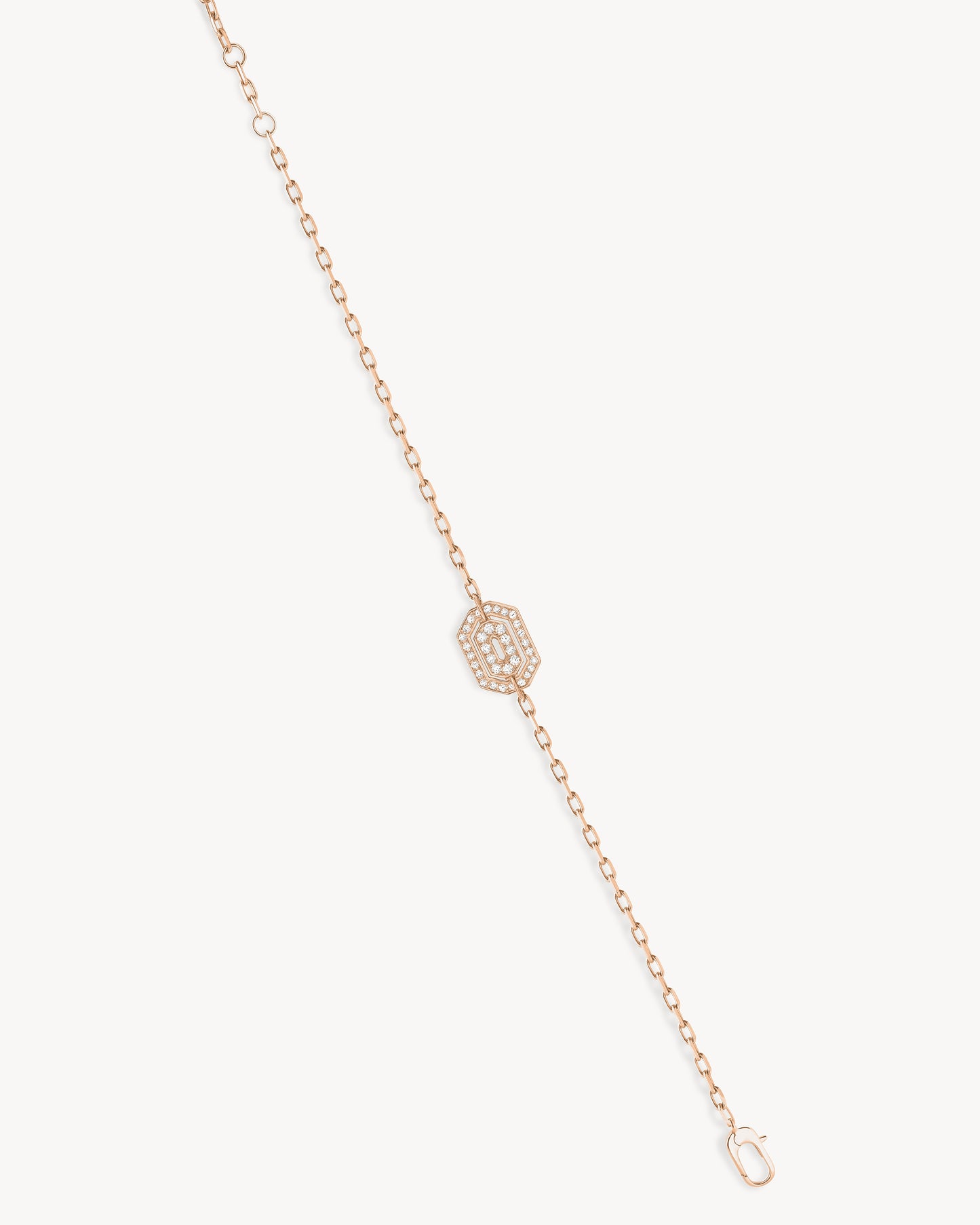 Mini My Way Bracelet - Pink Gold & Diamonds