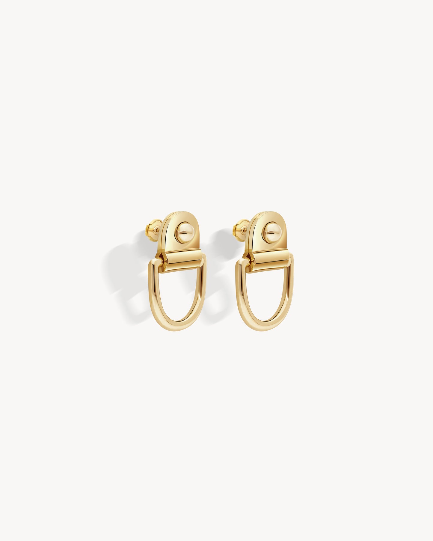 Boucle d'oreille Rivet XL - Or Jaune | STATEMENT Paris
