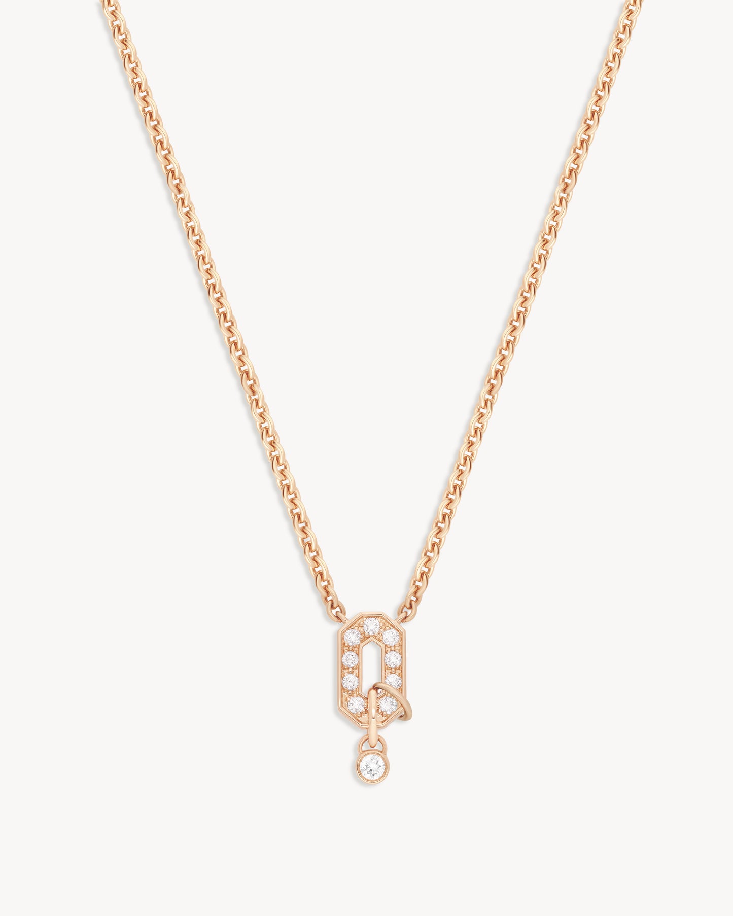 Collier My Way - Or Rose & Diamants