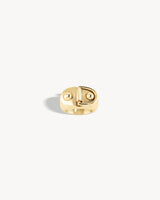 Bague Chevalière Rivet Petit Modèle - Or Jaune