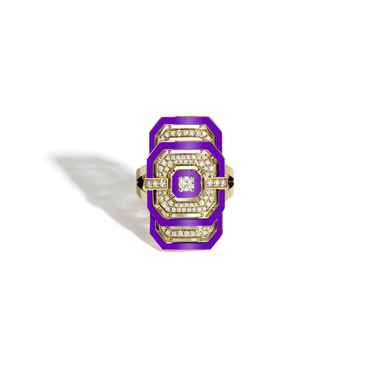My Way Ring - Personalised Enamel