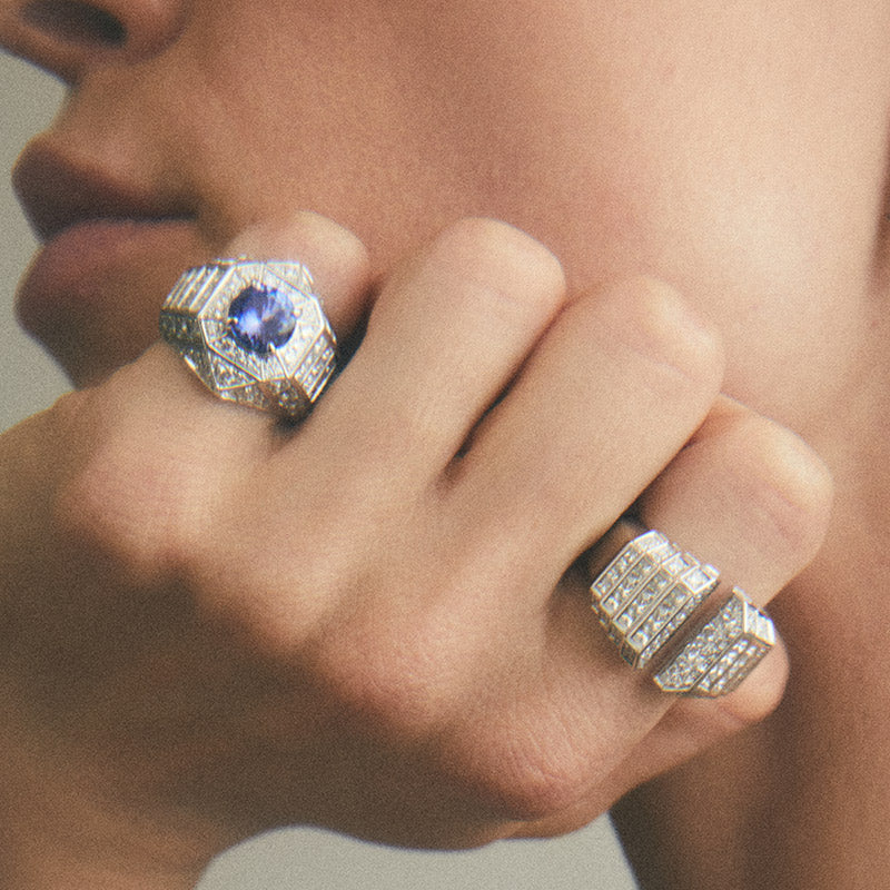 Bague Meaningful - Argent & Diamants - Image 4