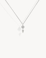 Collier Stairway - Argent & Diamants