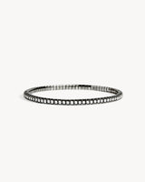 Anyway Bracelet - Black Silver & Diamonds