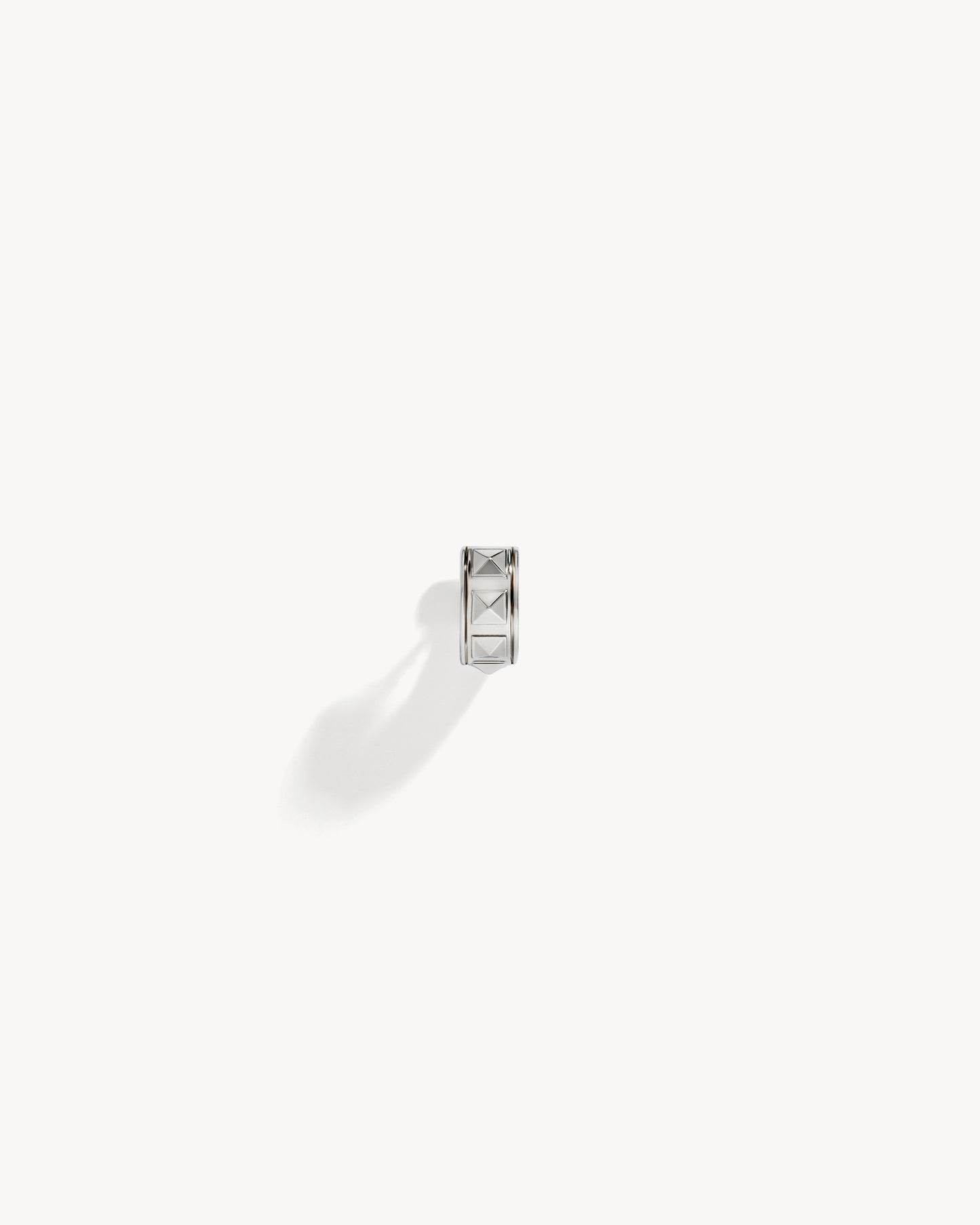 Boucle d'oreille Rockaway Picots - Argent