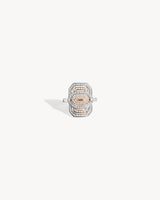 My Way Ring - Pink Gold, Silver & Diamonds