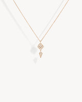 Collier Stairway - Or Rose & Diamants