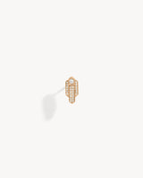 Anyway Cosmic Stud - Pink Gold & Diamonds