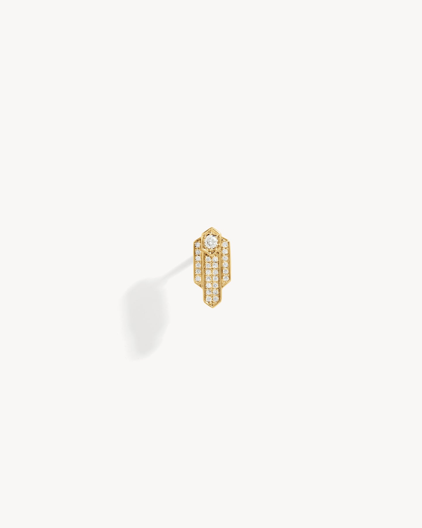 Anyway Cosmic Stud - Yellow Gold & Diamonds