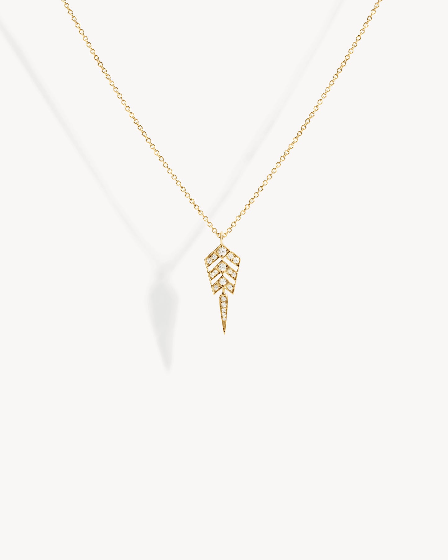 Collier Stairway S - Or jaune & Diamants