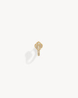 Anyway Hoop Earring - Yellow Gold & Diamonds
