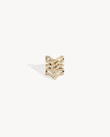 Stairway 5 Rows Ring - Yellow Gold & Diamonds