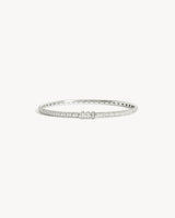 Reptile Bracelet - White Gold & Diamonds