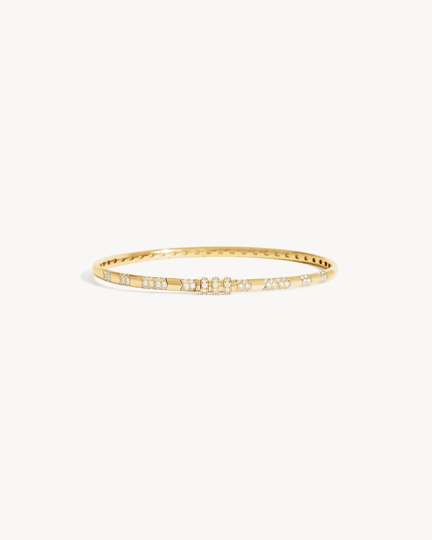 Reptile Bracelet - Yellow Gold & Diamonds