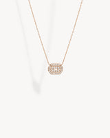 Collier Mini My Way - Or Rose & Diamants