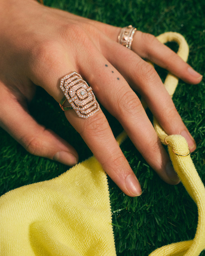 Bague My Way - Or Rose & Diamants - Image 2