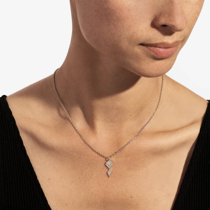 Collier Stairway - Argent & Diamants - Image 2