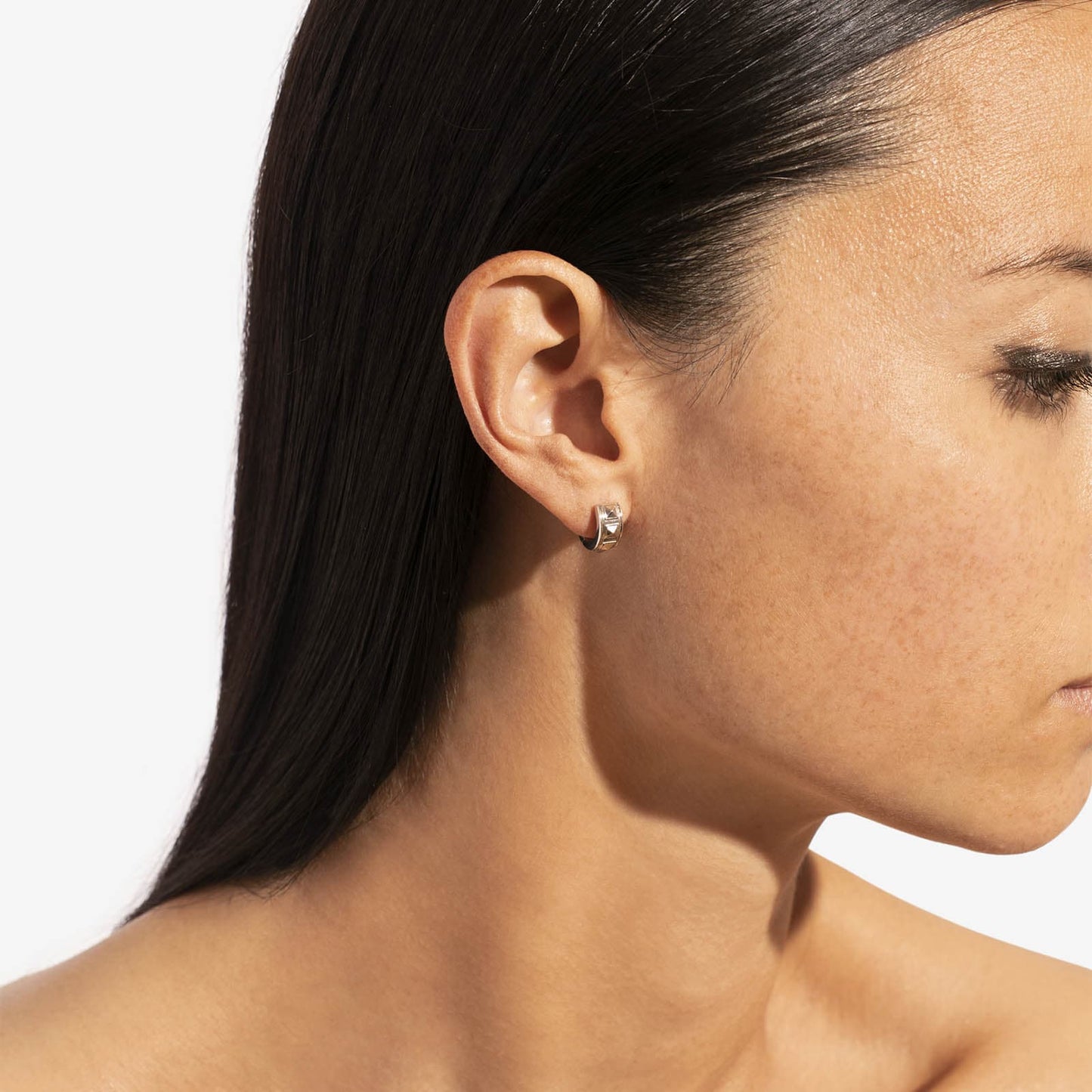 Boucle d'oreille Rockaway Picots - Argent