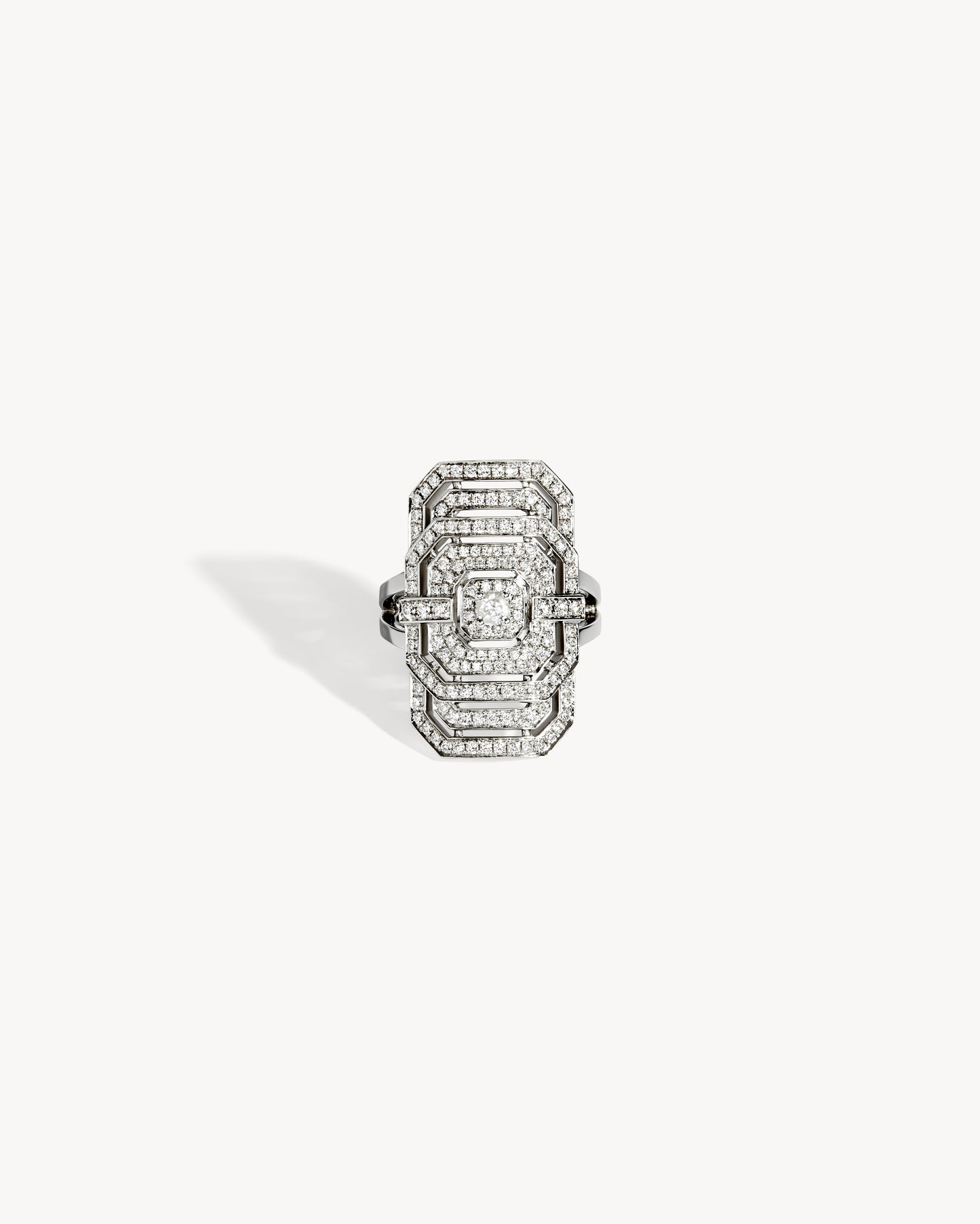 My Way Ring - Silver & Diamonds
