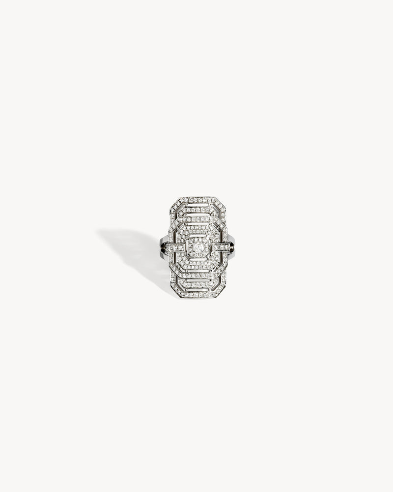 Bague My Way - Argent & Diamants - Image 1