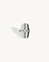 Bague My Way Semi Pavée - Argent & Diamants