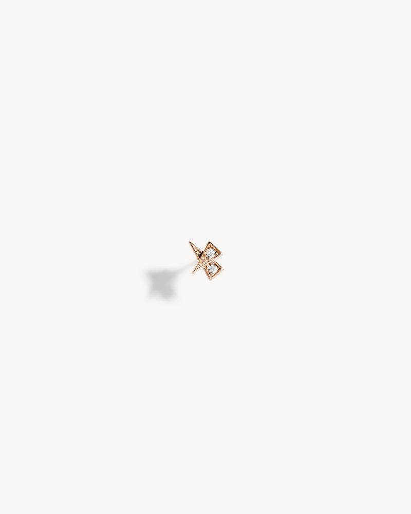 Piercing Rockaway Étoile - Or Rose & Diamants - Image 1