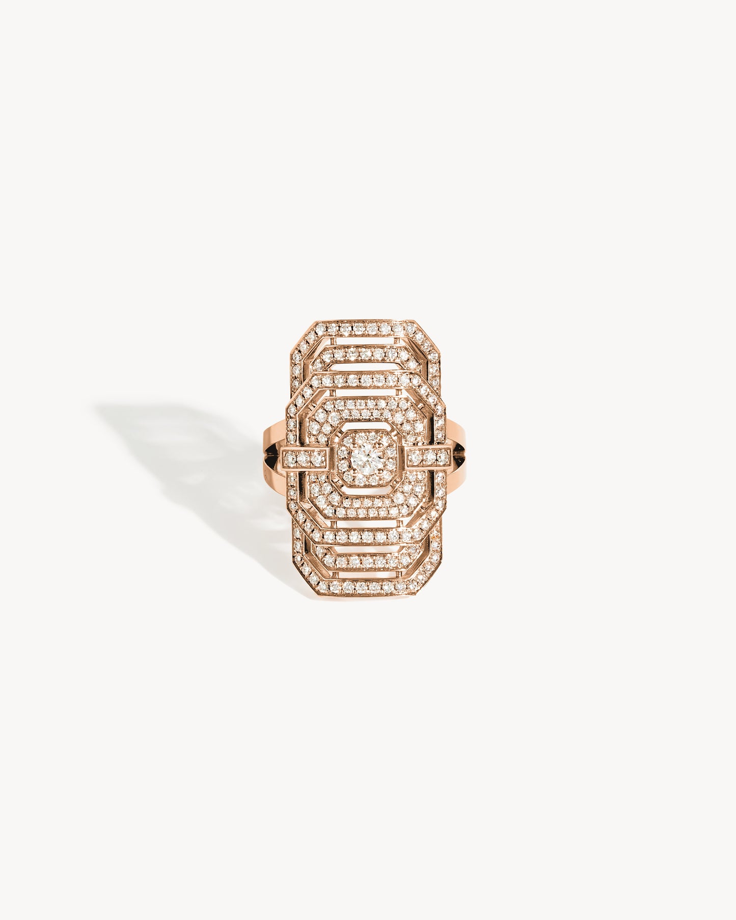 Bague My Way - Or Rose & Diamants