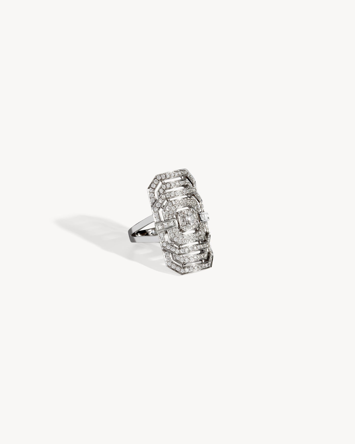 My Way Ring - White Gold & Diamonds