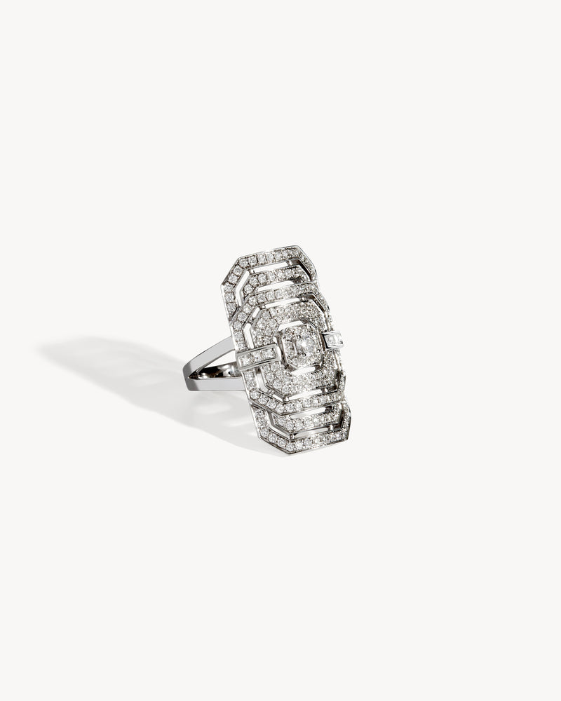 My Way Ring - White Gold & Diamonds - Image 2