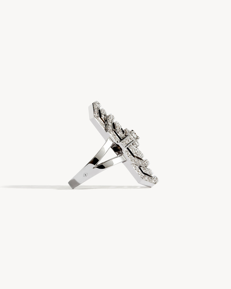 My Way Ring - White Gold & Diamonds - Image 3