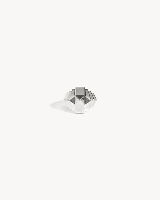 Rockaway Mini Pyramid Ring - Silver